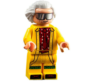 LEGO Doc brązowy Minifigurka