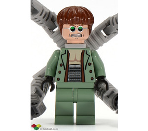 LEGO Doc Ock Minifigur (Zusammengebissenes Zahnlächeln)