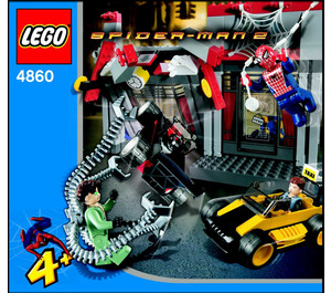 LEGO Doc Ock's Cafe Attack 4860 Instruktioner