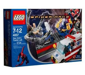 LEGO Doc Ock's Fusion Lab 4857 Packaging