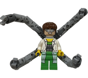 LEGO Doc Ock with White Lab Coat and Mechanical Arms  Minifigure