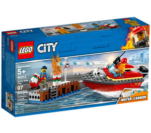 LEGO Dock Side Fire Set 60213 Packaging