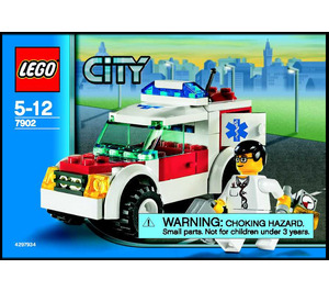 LEGO Doctor's Car Set 7902 Instructions