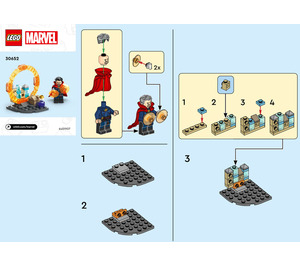 LEGO Doctor Strange's Interdimensional Portal 30652 Instructies