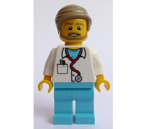 LEGO Doctor with Combed hair Minifigure