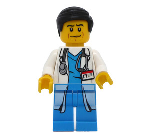 LEGO Doctor met Lab Coat minifiguur