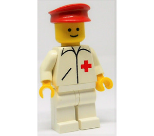 LEGO Doctor mit rot Hut Minifigur