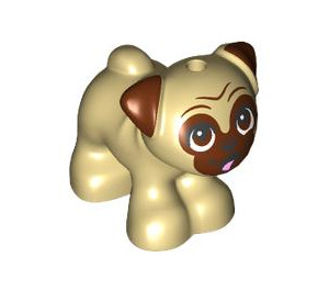 LEGO Hond - Pug met Tongue Hanging Out (103283)