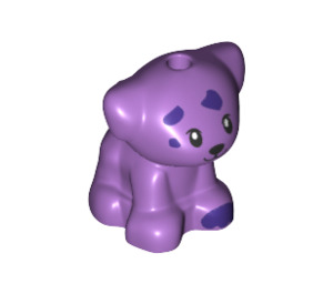 LEGO Hund (Sitting) mit Dark Purple Spots (69901 / 72461)