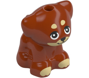 LEGO Chien (Sitting) avec Bronzer Paws (69901 / 101135)