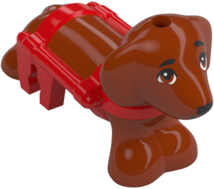 LEGO Dog with Red Harness (104103)