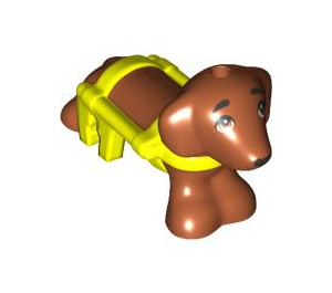LEGO Hund mit Gelb Harness (101284)