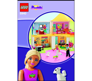 LEGO Doll's House 5940 Instrukce