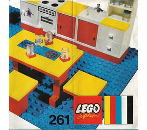 LEGO Dolls Kitchen 261-4 Anweisungen