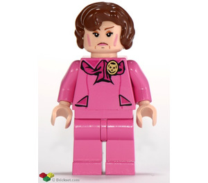 LEGO Dolores Umbridge mit Dark Rosa Outfit Minifigur