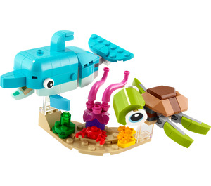 LEGO Delfin und Schildkröte 31128