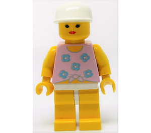 LEGO Dolfijn punt Female, Wit Pet minifiguur