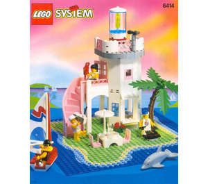 LEGO Dolphin Point Set 6414
