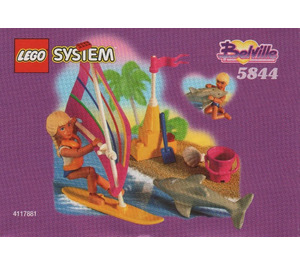 LEGO Dolfijn Windsurfer 5844