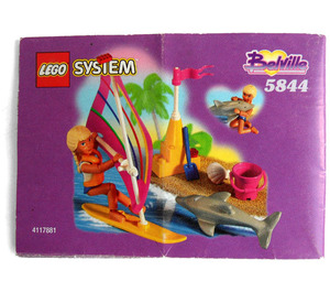LEGO Dolphin Windsurfer Set 5844 Instructions