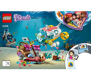 LEGO Dolphins Rescue Mission 41378 Інструкції