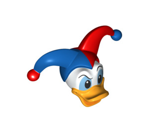 LEGO Donald Duck Head with Jester Hat (1825)