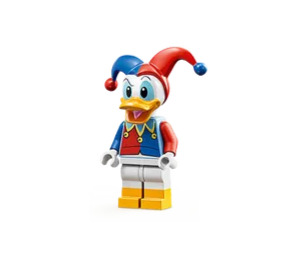 LEGO Donald Duck im Jester Outfit Minifigur