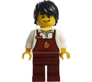 LEGO Donut Shop Männlich Barista Minifigur