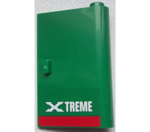 LEGO Door 1 x 3 x 4 Right with 'XTREME' Sticker with Hollow Hinge (58380)