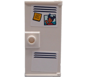 LEGO Puerta 1 x 3 x 5 con Ventilation Flap y Image Pegatina (2657)