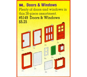 LEGO Doors and Windows Set 5149
