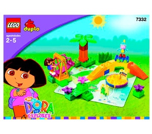 LEGO Dora und Boots at Play Park 7332 Instructions