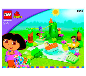 LEGO Dora and Diego's Animal Adventure Set 7333 Instructions