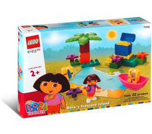 LEGO Dora's Treasure Island 7330 Packaging