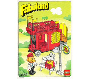 LEGO Double-Decker Bus Set 3662 Instructions