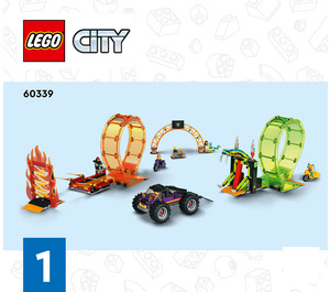 LEGO Dubbele Loop Stunt Arena 60339 Instructions