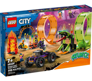 LEGO Dubbele Loop Stunt Arena 60339 Packaging