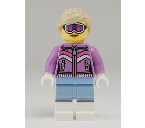 LEGO Downhill Skier minifiguur