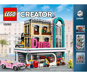 LEGO Downtown Diner 10260 Інструкції