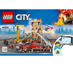 LEGO Downtown Fire Brigade 60216 Instrukcje