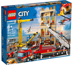 LEGO Downtown Feu Brigade 60216 Packaging