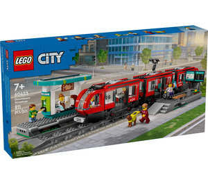 LEGO Downtown Streetcar and Station Set 60423 Packaging