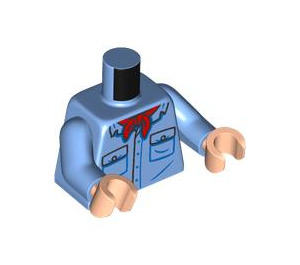 LEGO Dr Alan Grant Minifig Torso (973 / 76382)