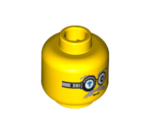 LEGO Dr. Brains Head (Safety Stud) (3626 / 64882)