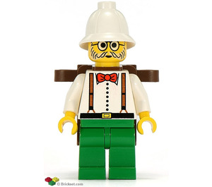 LEGO Dr. Charles Lightning met Rugzak minifiguur