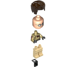 LEGO Dr. Egon Spengler with Printed Arms and Neck Bracket Minifigure