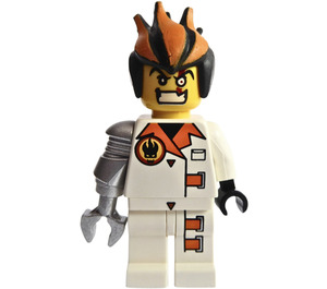 LEGO Dr. Inferno with Metallic Silver Claw Minifigure