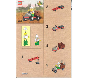 LEGO Dr. Kilroy's Car 5913 Instructions