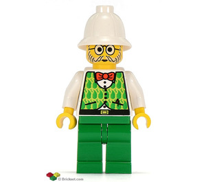 LEGO Dr. Kilroy jossa Vihreä Waistcoat Minihahmo