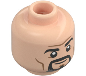 LEGO Dr. Strange Minifigure Head (Recessed Solid Stud) (3626 / 80467)